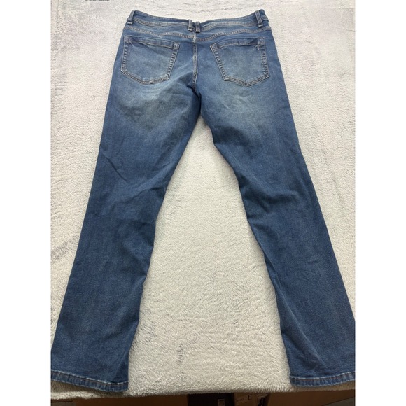 tpj Creators of the Perfect Jean Slim Fit Men's Blue Denim Jeans 35 x 32 - Picture 2 of 5
